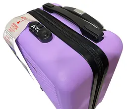 Валіза Easy Move 002 міні XS 40x30x20 см, ABS, 4 колеса, кодовий замок, 20 л, Бузковий - мініатюра 3