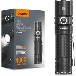 Портативний світлодіодний ліхтарик Videx VLF-A355C 4000 Lm 5000 K (VLF-A355C) - мініатюра 2