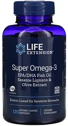 Супер омега-3 Life Extension Omega Foundations 120 капс