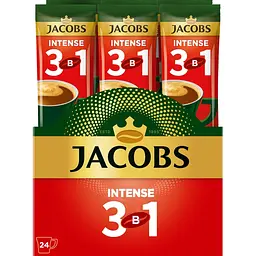 Кавовий напій 3 в 1 Jacobs Intense 12.5 г x 24 шт. 