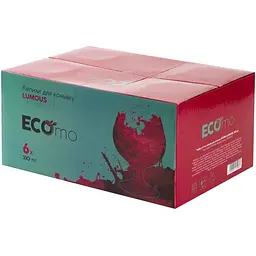Набір келихів Ecomo Lumous для коньяку 310 мл 6 шт. (GB083705) - мініатюра 4