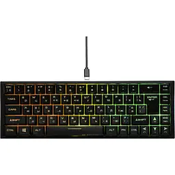 Клавіатура 2E KG360 RGB Wireless Black (2E-KG360UBK) [74241]
