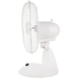 Вентилятор AdlerAD 7302 white настільний/ 45Вт/ D=23см/ автоповорот/ білий - мініатюра 4