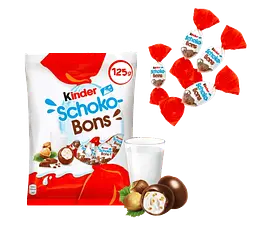 Шоколадні цукерки Kinder Schoko-Bons 125г - мініатюра 3