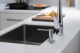 Дозатор кухонний Hansgrohe A71 500 ml врізний Matt Black 40468670, Чорний матовий - мініатюра 3