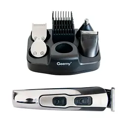 Жіночий тример для обличчя Geemy GM-592, білий, з LED підсвіткою, 6 лез із японської сталі - мініатюра 3