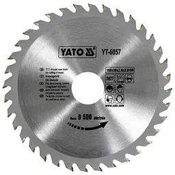 Диск пиляльний победітовий по дереву YATO 160х30х2.8х2.0 мм (YT-6057)
