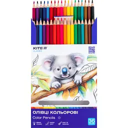 Олівці кольорові Kite Classic 36 шт. (K-057) - мініатюра 2