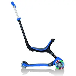 Самокат Globber Go up foldable plus, колеса з підсвічуванням, синій (643-100) - мініатюра 7