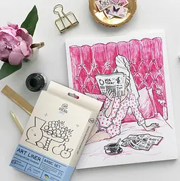 Набір кольорових лінерів, 24 кол., 24 set Basic set, 99IDEAS - мініатюра 3