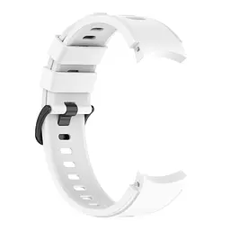 Браслет RiccoOne для Samsung Galaxy Watch 6 Classic 43mm 6 Classic 47mm - білий ширина кріплення 20мм силікон Watchbands (W28-9WB46221246) - мініатюра 4