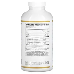 Жирні кислоти California Gold Nutrition Omega 3 Premium Fish Oil, 240 рибних капсул - мініатюра 2