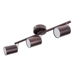 Світильник Brille настінно-стельовий спот поворотний накладний HTL-207/3 GU10 BR