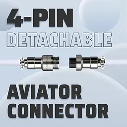 Кабель авіатор Attack Shark / USB Type-C / Для клавіатури / Спіральний - мініатюра 3