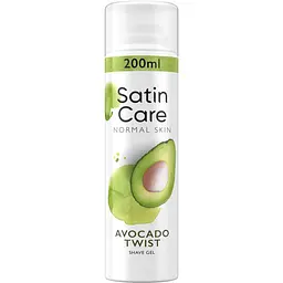 Гель для бритья для женщин Gillette Satin Care Avocado Twist, 200 мл