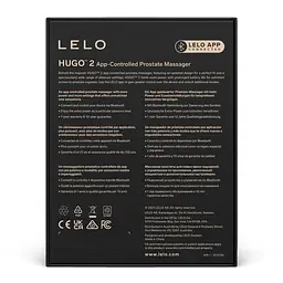 Стимулятор простати LELO Hugo 2 App, 10.7 см чорний - мініатюра 4