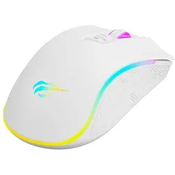 Миша ігрова дротова Havit HV-MS1034 USB white (HV-MS1034) - мініатюра 2