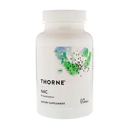 Амінокислота Thorne Research NAC (N-Ацетил-L-Цистеин) 500 мг, 90 капсул (THR-56002)