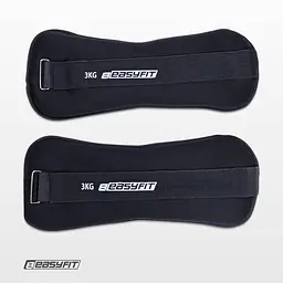 Обтяжувачі EasyFit Comfort 3 кг для ніг та рук з металом (пара) - мініатюра 11