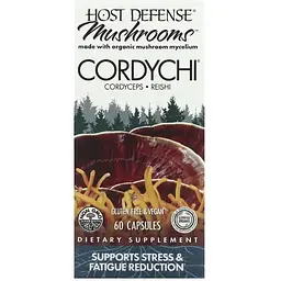 Кордицепс + Рейші Fungi Perfecti Cordychi Host Defense 60 капсул - мініатюра 2
