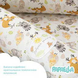 Бортик-валик у ліжечко Papaella Обіймашки захисний (8-34533 обіймашки) - мініатюра 6