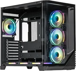 Корпус QUBE MIRAGE 7 ARGB Black (MIRAGE_GBNU3) - мініатюра 2