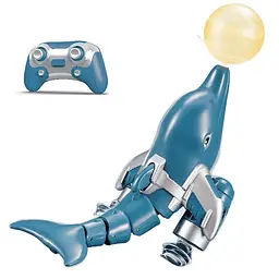 Човен на радіокеруванні SHT 3738AD Dolphin 2.4G Blue / White - мініатюра 2