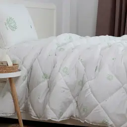 Ковдра ТЕП Dream Aloe Vera мікрофібра 140x210 см біла - мініатюра 5