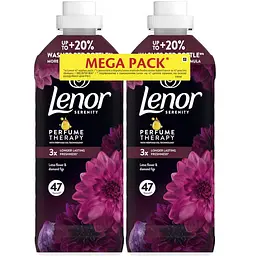 Набір кондиціонерів для білизни Lenor Lotus Water Diamond Figs 2x987 мл