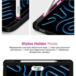 Чохол-книжка ArmorStandart Y-Type PEN для Apple iPad 10th Gen 10.9` (2022)/iPad 11 (2025) Black (ARM77500) [133704] - мініатюра 9