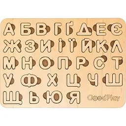 Пазл-сортер GoodPlay Абетка дерево (PS-4-007)