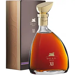 Уцінка. Коньяк Deau Cognac XO 40% 0.7 л у подарунковій упаковці - мініатюра 1