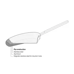 Вок-пательня сталева Fiskars Norden (1067630) 28 см - мініатюра 6