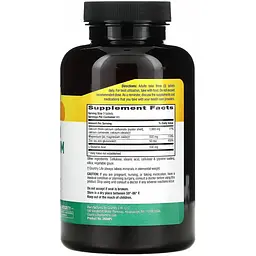 Кальцій, Магній та Цинк Country Life з L-Глютаміном Calcium Magnesium Zync 250 таблеток - мініатюра 2