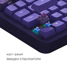 Игровая клавиатура Dark Project ALU87 Celestial ENG/UA (DPKB_CELESTIAL_87_ANSI_UA) - мініатюра 6