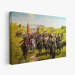 Інтер'єрна картина Козацька вольниця, Лях Андрій, Україна, істория, 43×60 см (id5960) - мініатюра 2