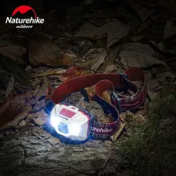 Ліхтар налобний Naturehike TD-02 NH00T002-D біло-червоний - мініатюра 2