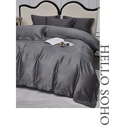 Комплект постільної білизни Soho Boutique євро Сircle Grey (A130086) - мініатюра 2
