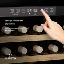 Винний холодильник під забудову  Klarstein Vinsider 57 Duo 143 л (10046194) - мініатюра 6