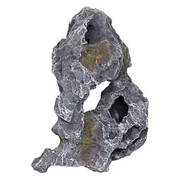 Декорація камінь з отворами Hobby Cavity Stone dark 3 18x14x28 см (40147)
