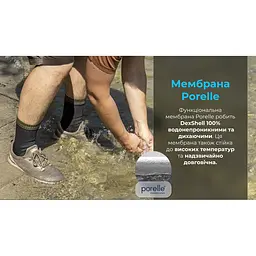 Шкарпетки DexShell Thermlite водонепроникні S з зеленою смужкою - мініатюра 10