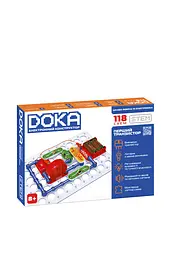 Конструктор електронний DOKA "118 СХЕМ" DOKA D70701 ЦБ-00265648