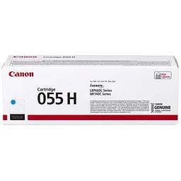 Картридж Canon 055H Cyan 5.9K (3019C002) - мініатюра 1