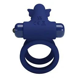 Віброкільце Pretty Love Powerful Vibro Butterfly Cock Ring - мініатюра 5