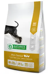 Сухий корм Nature's Protection Mini Senior Small breeds 2 кг для літніх собак малих порід - мініатюра 2