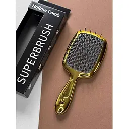 Гребінець EСТЕТ Супер Браш Hollow Comb силіконовий ворс (21*9*5см)