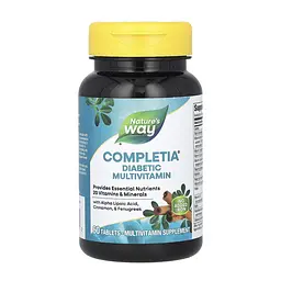 Комплекс Мультивітамінів для Діабетиків Completia Diabetic (Iron-Free) - 60 таб