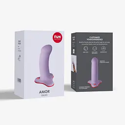 Фалоімітатор Fun Factory Amor lavender, 13.5 см (бузковий) - мініатюра 7