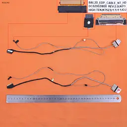 Шлейф матриці для Dell Inspiron 15 5000 5565 5567, (DC02002I800, 0CKGJ6, BAL20, eDP 30Pin, Original)