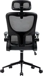 Офісне крісло GT Racer X-5728, чорно-сіре (X-5728 Black/Gray) - мініатюра 8